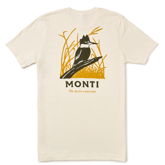 Monti Coolers - Kingfisher T-shirt - Small
