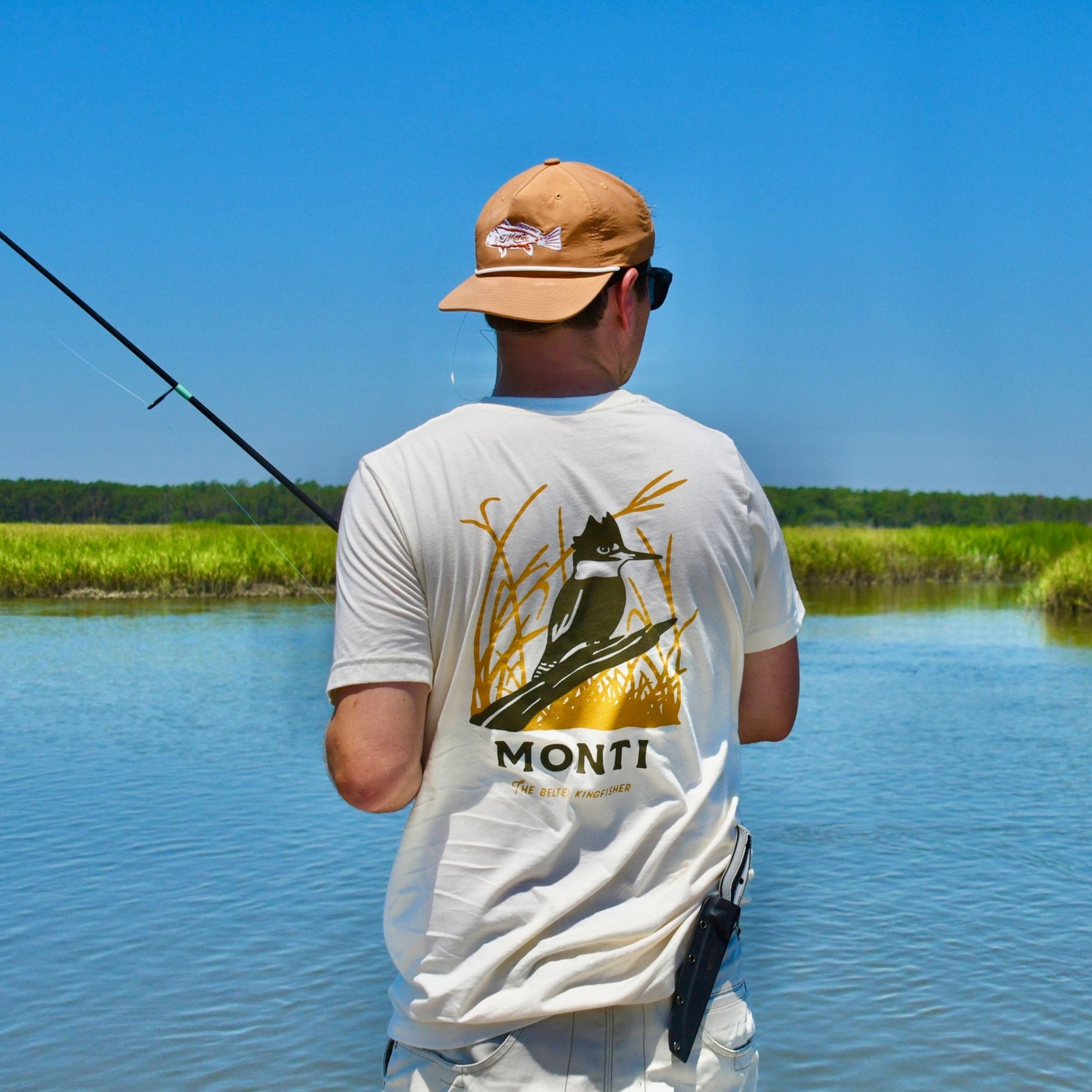 Monti Coolers - Kingfisher T-shirt - Small