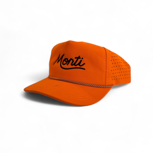 Monti Coolers - Monti Script Hat - Orange