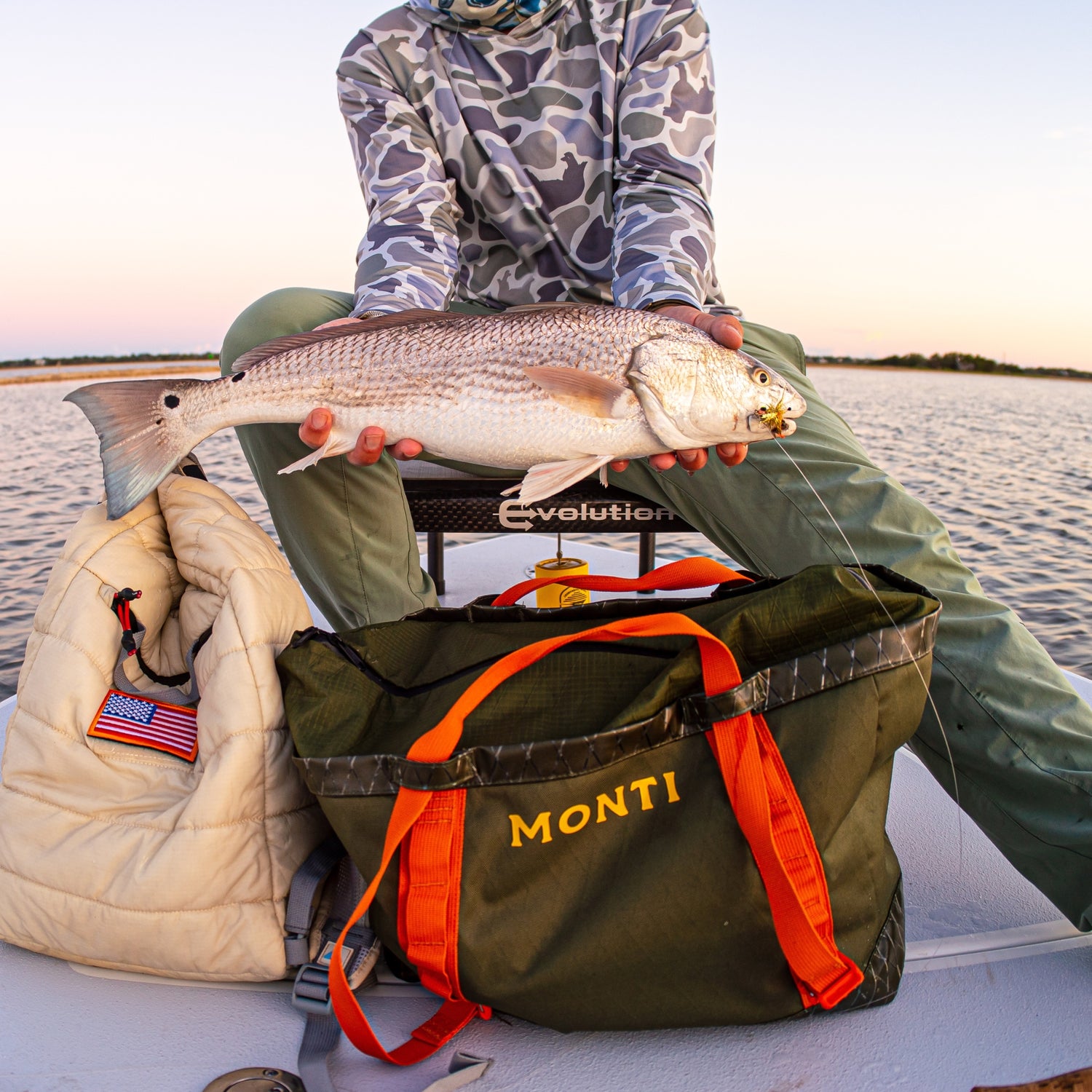 Monti Coolers - Low Tide Tote - Olive Green - “Hunter”