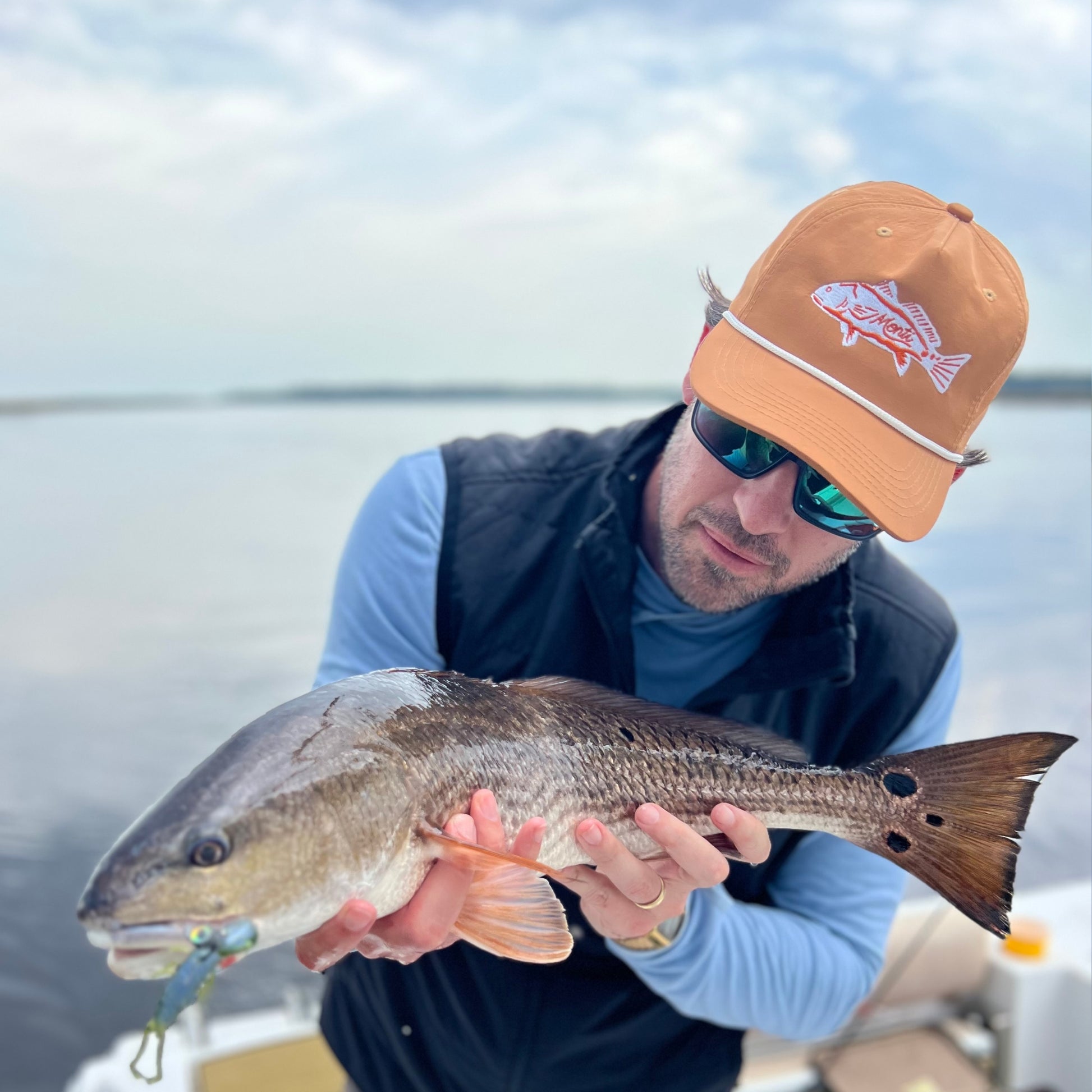 Monti Coolers - Redfish Rope Hat - Burnt Orange
