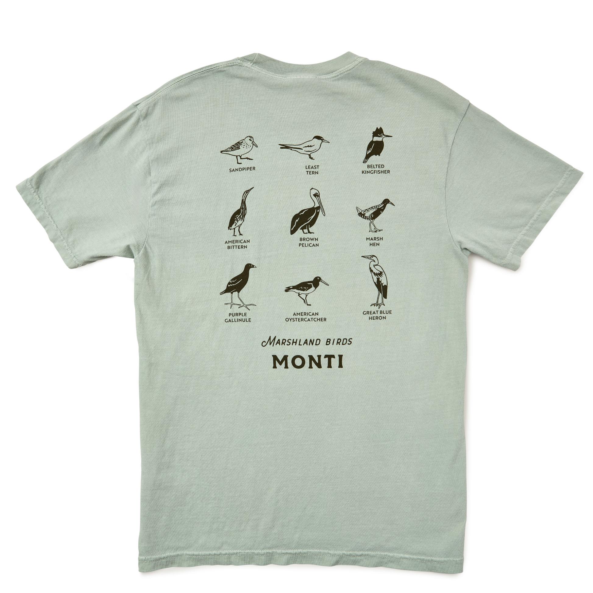 Monti Coolers - Marsh Birds T-Shirt - Small