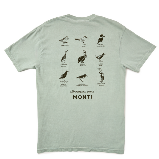 Monti Coolers - Marsh Birds T-Shirt - Small