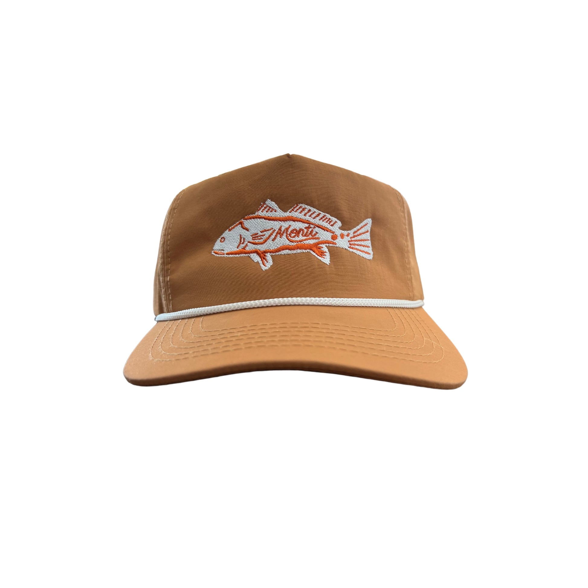 Redfish Rope Hat, Burnt Orange