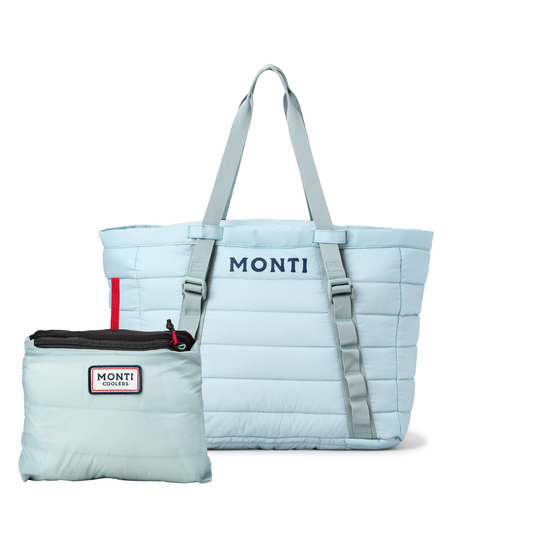 Monti Coolers - The Kingfisher Cooler Tote - Sky Blue